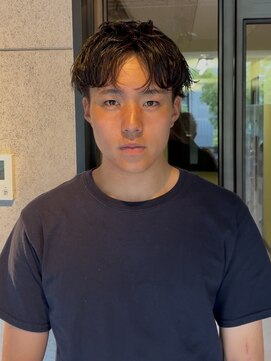 アンフェインド02(UNFEIGNED 02) MEN’S HAIR/波巻ツイストスパイラル/フェザーパーマ/伏見/栄