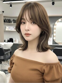 グルグル 札幌大通(GULGUL)の写真/<人気エリア*東京表参道からNEW OPEN!>必ず小顔に魅せる顔周りカットの技術"フロントデザイン"[札幌大通駅]