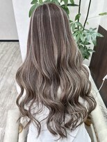 ベルヘアーデザイン 堺東(Belle hair Design)&nbsp;ハイライトレイヤーカットイルミナカラー堺東20代30代40代