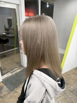 エッジ ヘア メイク(edge hair +make) カラー/ブリーチ/ダブルカラー/リタッチ/韓国/ハイライト/流山