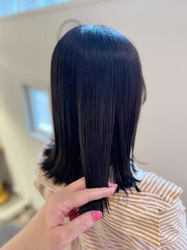 ムーン(moon) ミディアムヘア/デザインカラー/フェイスフレーミング/武蔵小杉