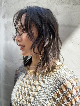 【イルミナカラー+カット+トリートメント￥6900】軽く、柔らかく。ツヤ、透明感抜群のスタイルに