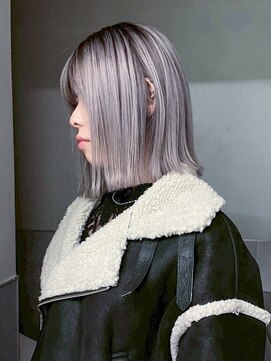 シオン(shion) ボブミディアムショート美髪おくれ毛_ba550671