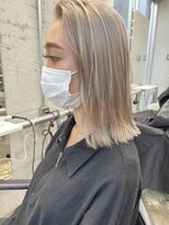 マジコ 原宿(Magico)&nbsp;ベージュ/ダブルカラー/ケアブリーチ/髪質改善/原宿