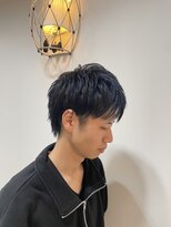 アウラ 砺波店(AULA)&nbsp;ブルーハイライトショート