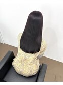 前髪/暗髪カラー/艶カラー/小顔カット/髪質改善/縮毛矯正/黒髪