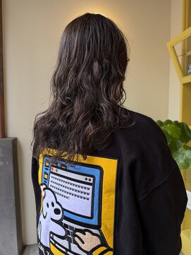 ヒントステーション(HINTSTATION) 〈浅草 半個室〉ニュアンスパーマミディ