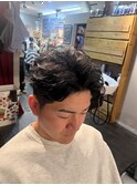 ナチュラルメンズヘアスタイル