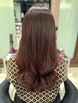 アピッシュココ(apish coco)&nbsp;春にぴったり暖色コテ巻きパーマ♪