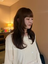 ヨーク(YOKE)&nbsp;オレンジブラウン+レイヤーカット