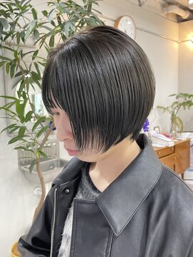 ヘアー アイス カンナ(HAIR ICI Canna) 大人女子におすすめ/ミニボブ/束感カット/コンパクトボブ
