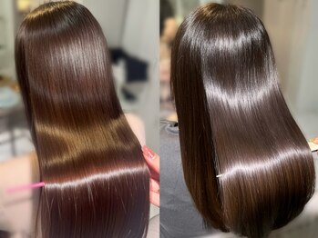 アイノアヌエール 代々木店(AInoa Nouer)の写真/「代々木の隠れ家で、自分を慈しむ贅沢。大人女性の髪悩みを、一客一客の丁寧な髪質改善で解決します。」
