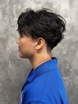 スピン 本八幡(SPIN)&nbsp;MEN’S HAIR/サーフカール/刈り上げセンターパート/本八幡