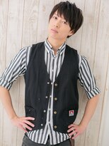 モッズヘア メン 上尾東口店(mod's hair men)&nbsp;≪mod's men≫黒髪が◎優等生風★知的ミディアムp