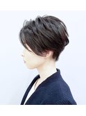 eim で叶える♪黒髪がかっこいい☆女っぽクールショート
