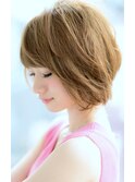 【Rire-リル銀座-】王道☆美シルエットショートボブ