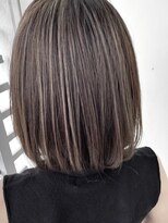 ジーナ セントラル銀座(Zina)&nbsp;セシルカットフリンジウェーブ×大人かわいい前髪ココアブラウン