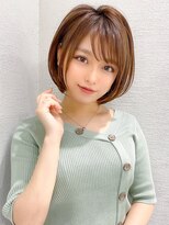 アフロート エル 錦糸町(AFLOAT L) LallYou 錦糸町 フリンジウェーブミルキーベージュショート