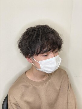 レガロ 南口店(REGALO) ツーブロックマッシュ×ソフトツイスト×暗髪