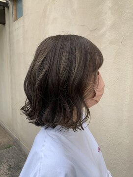 リアンヘアデザイン(Lian hair design) イルミナカラー ハイライト 艶髪カラー