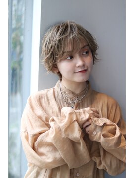 リップス デリコ(LIPS derico) 【LIPSderico/鈴木初穂】ハンサムショート×ラフウェーブ