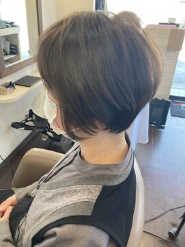 ミュウ(Private hair salon Miu) 前下がりくびれショート