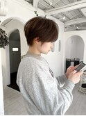 【flen】大人可愛い耳掛けショート