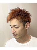 ツーブロックハイトーンスタイル