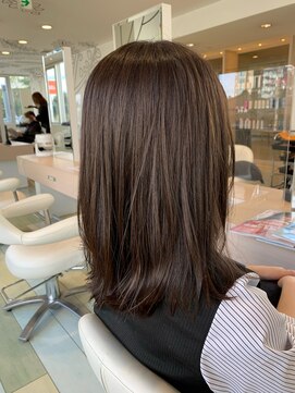 ヘアークラフト アニー 南郷18丁目店(HAIR CRAFT Annie) 外ハネミディアムスタイル