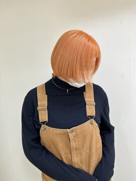 カリーナ(CARINA) ハイトーンカラー/ペールオレンジ