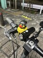 ヘアーアンドメイクアップ ケー インターナショナル 神楽坂(Ke' International)&nbsp;自転車通勤の相棒です
