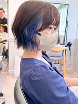 グラフ 銀座(GRAFF)&nbsp;イヤリングカラーボブインナーカラー20代30代