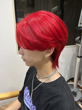 ループウエスト(LOOP WEST) ビビットレッドカラー