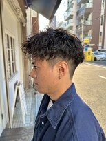 ハシゴ(hasigo.) 大阪メンズパーマ　波巻きパーマ