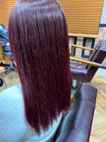 オーブ ヘアー リリー 博多2号店(AUBE HAIR lily)&nbsp;ベリーレッドカラー！