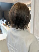 キャアリー(Caary)&nbsp;福山10代20代30代人気くすみベージュ外ハネボブイルミナ透明感