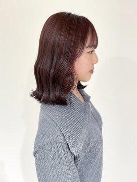 ヘアーアイストゥーレ(HAIR ICI TRE) 卒業カラー！ブリーチなしダブルカラー ピンク 担当渡辺聖