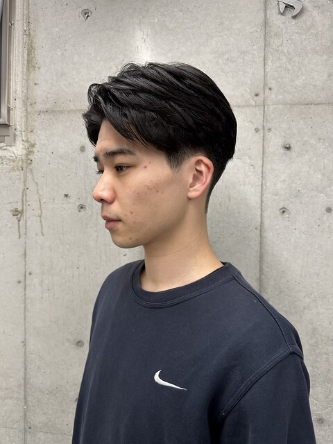 MEN’S HAIRウルフカルマパーマベリーショートイージーパーマ