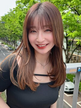 シティーバイローウェ 表参道(City/louwe) 大人かわいい/ラフニュアンス/流れるレイヤーカット