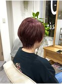 夏◇ショートウルフ/オリエンタルピンク