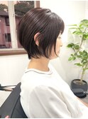 大人ショートボブ/ハンサムショート