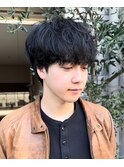 セットしてなくても◎ゆるふわシャドウパーマスパイラルウルフ