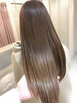 ルッソカナン(Lusso canaan)&nbsp;髪質改善ストレート/マロンベージュ/30代40代50代