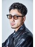 【敏感肌の方必見・顔剃りハーフ】cut+お顔の上半分の産毛剃り+眉毛cut￥6050