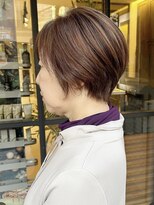 アイフィール アヴェダ 瑞江店(i feel AVEDA)&nbsp;【藤田】ハイライトでつくる白髪ぼかし×大人ショート