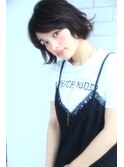 ミルクブラウン/ダークパープル/ナチュラルショート/夏/上尾