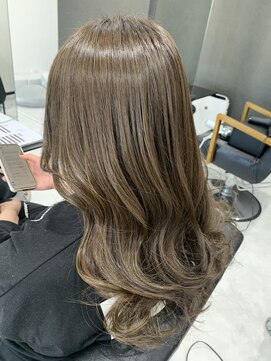 ディティール(Detail) 髪質改善×オリーブグレージュ