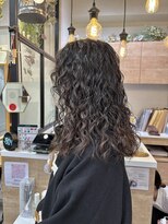 オッジバイケンジ(oggi by KENJE)&nbsp;ロング/横浜パーマ/くるくる／くせ毛風パーマ／スパイラル