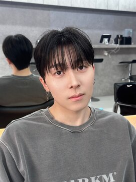 SSAW 韓国式ダウンパーマ【シャープな束感シースルーマッシュ】