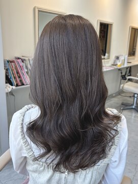 エフィールリアモ(afeel riamo) 大人気の透明感あふれる透け感カラー！グレージュヘア！